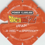 #33
Videl vs Spopovich
Power 13,000,000
Earth<br />Red Back<br />Cut #1 (&reg;)
(Back Image)