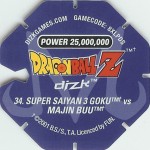 #34
Super Saiyan 3 Goku Vs Majin Buu
Power 25,000,000
Fire<br />Blue Back<br />Cut #2 (&trade;)
(Back Image)