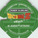 #46
Babidi Attacks!
Power 34,000,000
Green Back<br />Cut #1 (&reg;)
(Back Image)