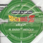 #46
Babidi Attacks!
Power 34,000,000
Green Back<br />Cut #2 (&trade;)
(Back Image)
