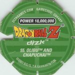 #55
Olibu And Chapuchai
Power 18,000,000
Green Back<br />Cut #1 (&reg;)
(Back Image)