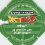 #55
Olibu And Chapuchai
Power 19,000,000
Green Back<br />Cut #2 (&trade;)
(Back Image)