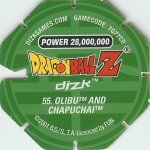 #55
Olibu And Chapuchai
Power 28,000,000
Green Back<br />Cut #1 (&reg;)
(Back Image)