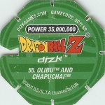 #55
Olibu And Chapuchai
Power 35,000,000
Green Back<br />Cut #1 (&reg;)
(Back Image)