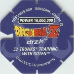 #59
Trunks Training With Goten
Power 16,000,000
Blue Back<br />Cut #1 (&reg;)
(Back Image)