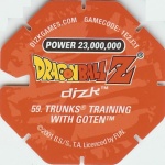 #59
Trunks Training With Goten
Power 23,000,000
Red Back<br />Cut #1 (&reg;)
(Back Image)