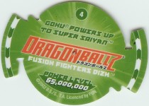 #4
Goku Powers Up To Super Saiyan
Power 65,000,000

(Back Image)