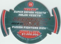 #22
Vegeta
Power 97,000,000

(Back Image)