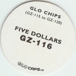 #GZ-116
Glo Chips - Five Dollars

(Back Image)