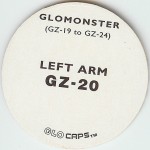 #GZ-20
Glomonster - Left Arm

(Back Image)