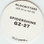 #GZ-27
Glocritters - Spidershine

(Back Image)
