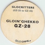 #GZ-28
Glocritters - Gloin'ghekko

(Back Image)