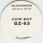 #GZ-63
Gloheroes - Cow Boy

(Back Image)