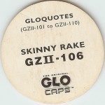 #GZII-106
Gloquotes - Skinny Rake

(Back Image)