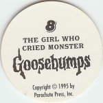 #8
The Girl Who Cried Monster

(Back Image)