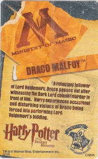 Draco Malfoy

(Back Image)