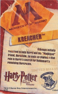 Kreacher
Limited Release
(Back Image)