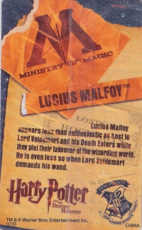 Lucius Malfoy

(Back Image)
