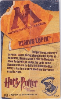 Remus Lupin

(Back Image)