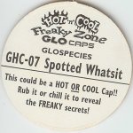 #GHC-07
Glospecies - Spotted Whatsit

(Back Image)