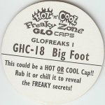 #GHC-18
Glofreaks 1 - Big Foot

(Back Image)