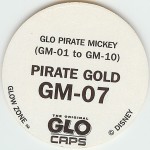 #GM-07
Glo Pirate Mickey - Pirate Gold

(Back Image)
