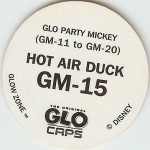 #GM-15
Glo Party Mickey - Hot Air Duck

(Back Image)
