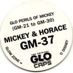 #GM-37
Glo Perils Of Mickey - Mickey &amp; Horace

(Back Image)