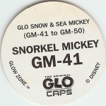 #GM-41
Glo Snow &amp; Sea Mickey - Snorkel Mickey

(Back Image)