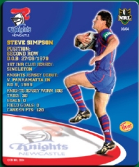 #30
Steve Simpson

(Back Image)
