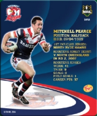 #54
Mitchell Pearce

(Back Image)