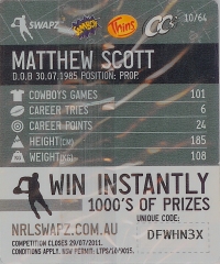 #10
Matthew Scott

(Back Image)