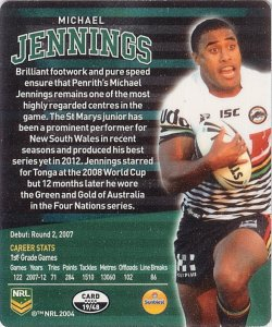 #19
Michael Jennings
Incorrect Card

(Back Image)