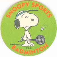 #3
Snoopy Sports - Badminton

(Front Image)