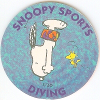 #5
Snoopy Sports - Diving

(Front Image)