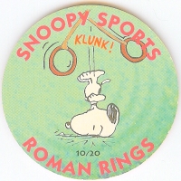 #10
Snoopy Sports - Roman Rings

(Front Image)