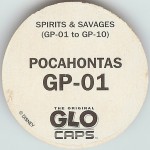 #GP-01
Spirits &amp; Savages - Pocahontas

(Back Image)