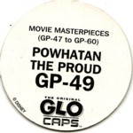 #GP-49
Movie Masterpieces - Powhatan The Proud

(Back Image)