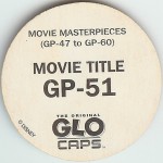#GP-51
Movie Masterpieces - Movie Title

(Back Image)