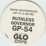 #GP-54
Movie Masterpieces - Ruthless Governor

(Back Image)