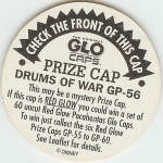 #GP-56
Prize Cap - Drums Of War

(Back Image)