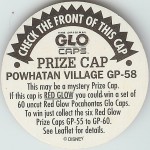 #GP-58
Prize Cap - Powhatan Village

(Back Image)