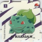 #1
#1 Bulbasaur

(Front Image)