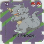 #32
#112 Rhydon

(Front Image)