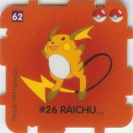 #62
#26 Raichu

(Front Image)