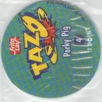 #4
Porky Pig
Miscut/Misprint
(Tazo shown is Mint in Packet)
(Back Image)