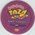 #141
Bart Simpson

(Back Image)