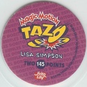 #145
Lisa Simpson

(Back Image)