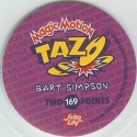 #169
Bart Simpson

(Back Image)