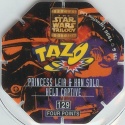 #129
Princess Leia &amp; Han Solo held captive

(Back Image)